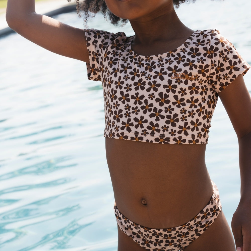 Bikini - Orange - Wild Flower