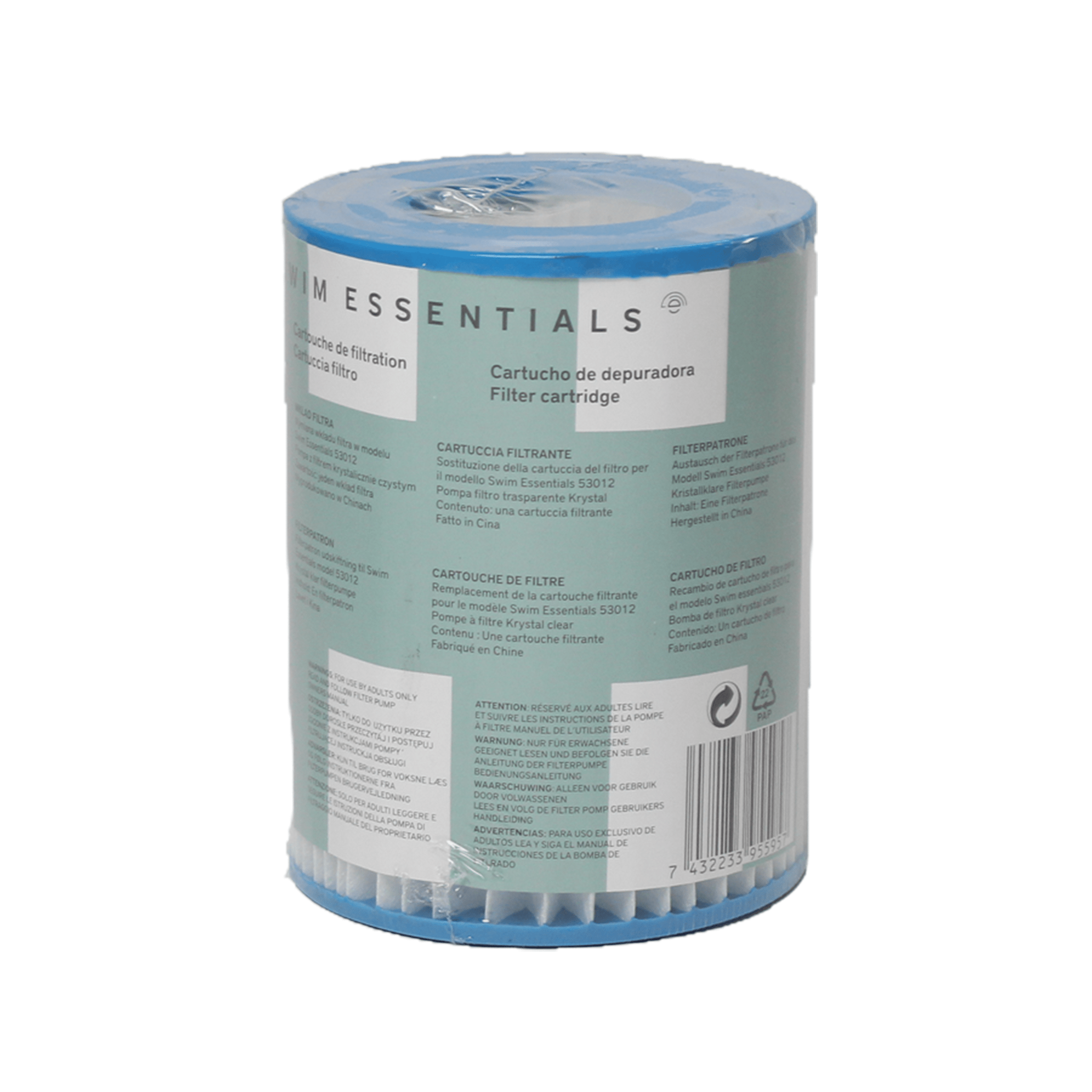 Filter Cartridge For Pool Filter Pump - 687 GPH