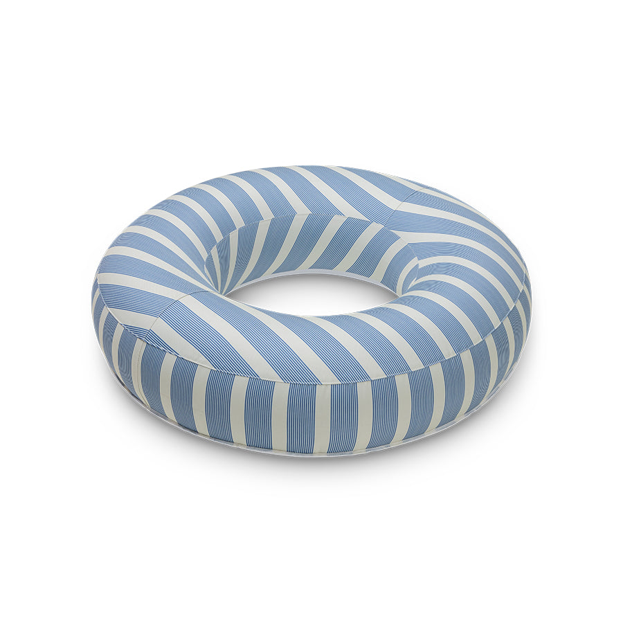 Premium Swim Ring - Blue/Beige - Monaco - Ø 47.2 in