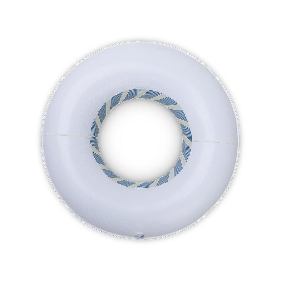 Premium Swim Ring - Blue/Beige - Monaco - Ø 47.2 in