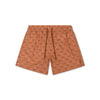 Swim Shorts - Brown - Palm Stripe - Adult