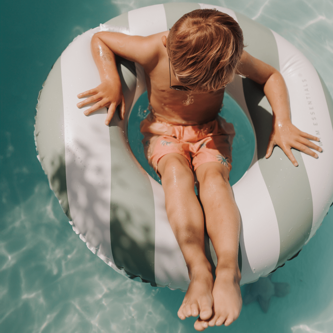 Swim Ring - Green/White - Essence - 35.5"