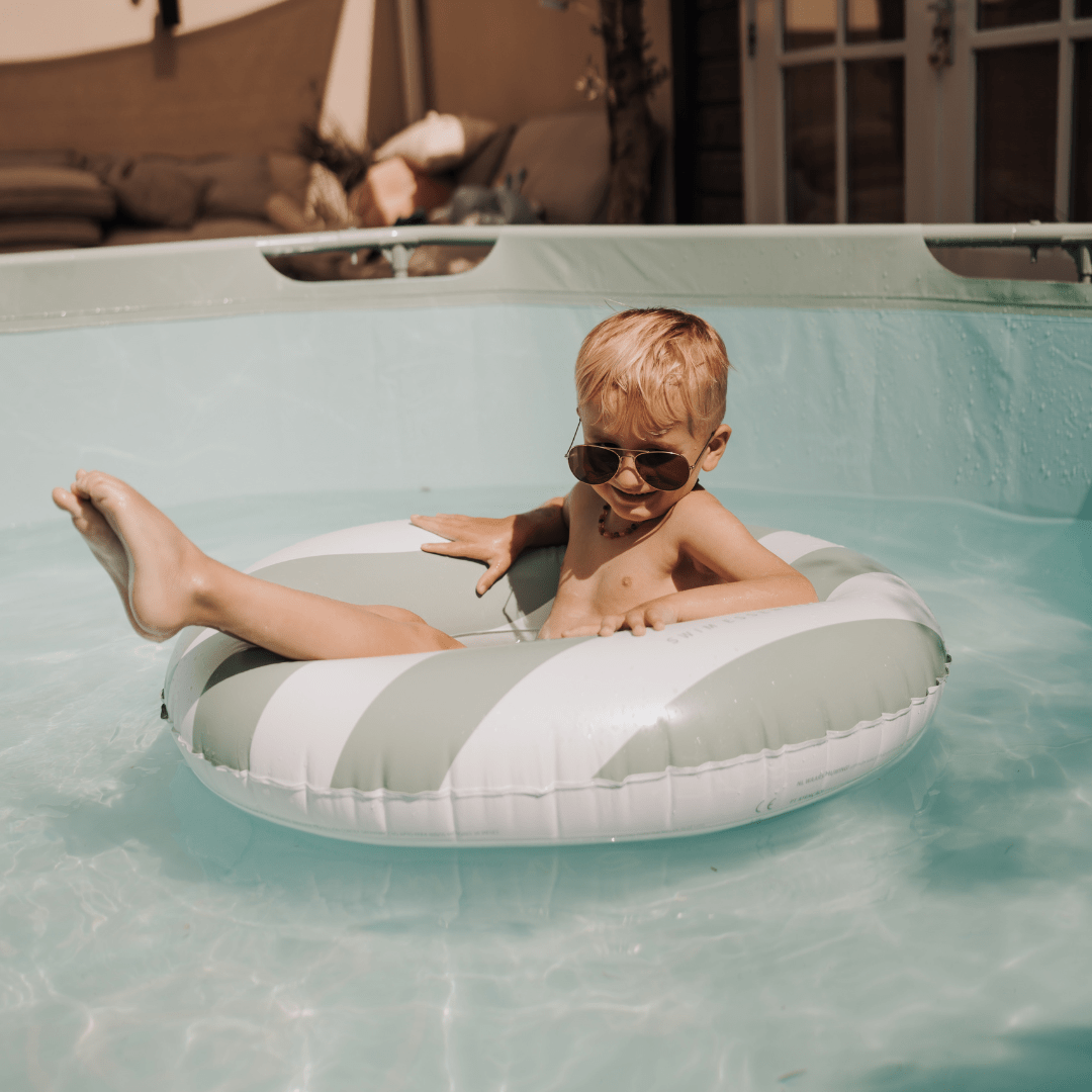 Swim Ring - Green/White - Essence - 35.5"