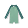 UV Swimsuit Boys - Green - Feeling Beachy