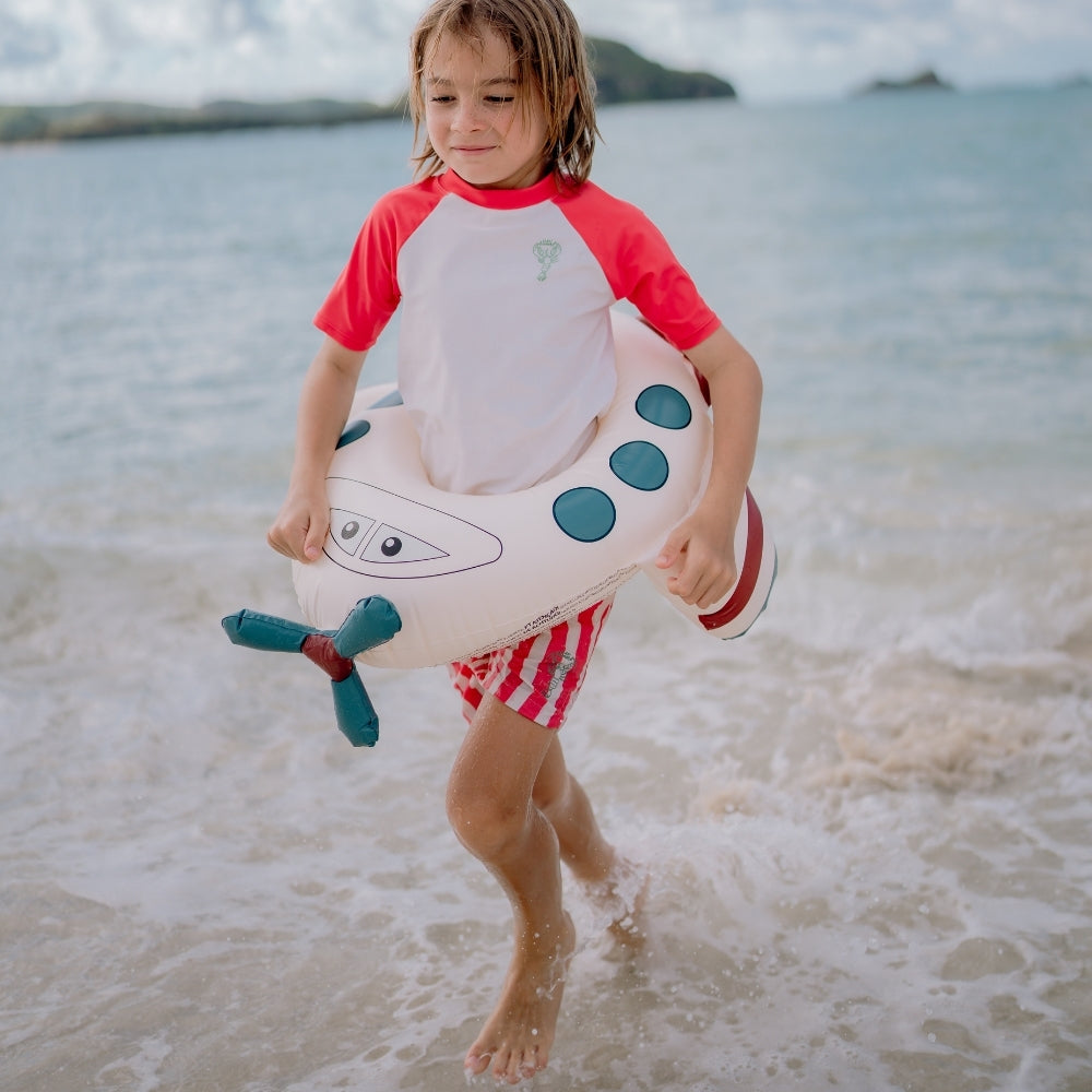 Swim Ring - Airplane - Multicolored - Peter Plane - Ø 21.7 in